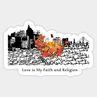 Faith of Love 2 Sticker